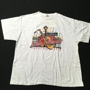 VTG New Orleans french quarter T Shirt Jazz Capital Big Easy Bourbon Street XL